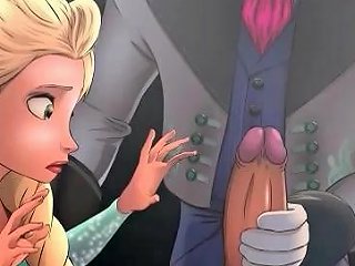 A Porn Video Featuring A Man With A Large Penis Having Sex With An Animated Woman