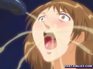 BravoTube Video - Cute Hentai Coed Caught And Fucked By Tentacles Demon